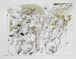 Cecily Brown, Untitled (from Ladybird), 2024. Gouache, watercolour and ink on paper, 45.72 x 60.96 cm (18 x 24 in). © Cecily Brown, 2026. Photo: Genevieve Hanson.