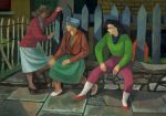 Cliff Rowe, Three Women Talking, post war. © Cliff Rowe Estate. Courtesy of the People's History Museum.