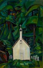 Emily Carr. Indian Church, 1929. Oil on canvas, 108.6 x 68.9 cm (42 3/4 x 27 1/8 in.) Art Gallery of Ontario, Bequest of Charles S. Band, Toronto.