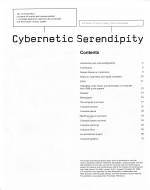 Cybernetic Serendipity: The Computer and the Arts, Studio International Special Issue, 1968, contents page.