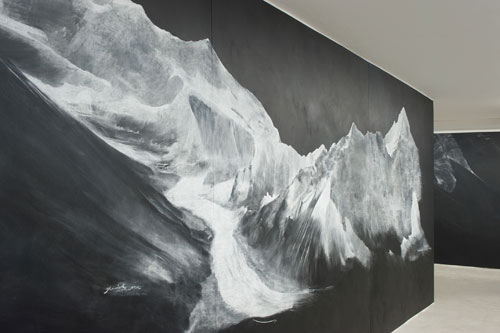 Tacita Dean. <i>Fatigues</i>, 2012. Chalk on blackboard, 6 panels. Courtesy the artist; Frith Street Gallery, London; Marian Goodman Gallery, New York, Paris. Commissioned and co-produced by dOCUMENTA (13); the artist; Marian Goodman Gallery, New York, Paris; Frith Street Gallery, London, Spohrstr. 7 (Ex-Finance Building), Photograph: Nils Klinger.