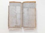 Nat Faulkner, Analogue (Window), 2026. Recycled X-ray silver on copper sheet. Installation view, Nat Faulkner: Strong water, Camden Art Centre, London. Courtesy of the artist and Brunette Coleman. Photo: Rob Harris.