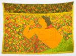 Beatriz González, Asesinada mujer en hospedaje positivo (Murdered Woman at Lodging), 1985. Private collection. © Beatriz González. Courtesy the artist. Photo: Juan Rodríguez Varón.