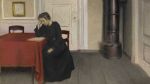 Vilhelm Hammershøi, A Room in the Artist’s Home in Strandgade, Copenhagen, with the Artist’s Wife, 1902 (detail). Oil on canvas, 63.5 x 60 cm. SMK, National Gallery of Denmark, Copenhagen. © SMK.
