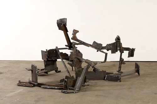 Robin Greenwood. <em>Moonshake, </em>2010. Steel, <em>H</em>. 146 cm. First exhibited Poussin Gallery, 2010. Illustrated in <em>Robin Greenwood: Abstract Sculpture and Painting</em>; Poussin Gallery 2010.