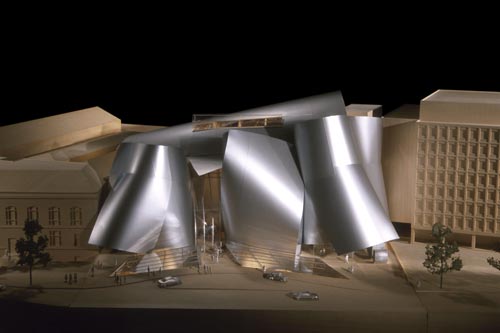 Corcoran Gallery of Art, Washington, DC, USA, Design phase: 1999–2003 (on hold). Gehry Partners, LLP. Final design model, 2005. © Gehry Partners, LLP