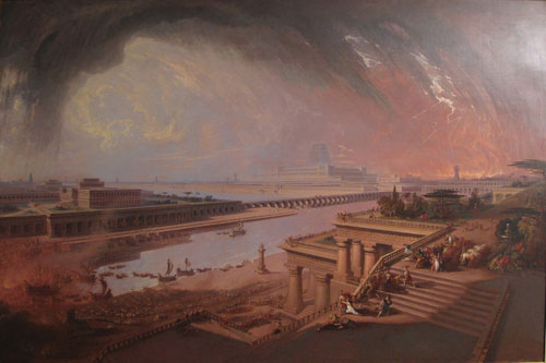 <p>John Martin. <em>The Fall of Babylon</em>, 1819. © Private Collection.