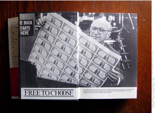 Kennedy Browne. Research image from Japanese edition of Free to Choose, Milton Friedman, 2002.