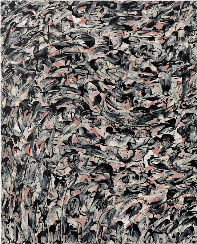 Julian Lethbridge. Boreas, 2017. Oil, pigment stick, on linen, 132 x 106.5 cm (52 x 42 in). Courtesy the artist and Contemporary Fine Arts. Photograph: Matthias Kolb.