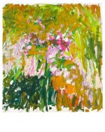 Joan Mitchell. La Grande Vallée II (Amaryllis), 1983. Private Collection, courtesy of Guggenheim, Asher Associates. © Estate of Joan Mitchell.
