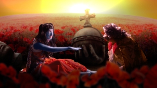 Rachel Maclean, Still from A Whole New World, 2014, Digital Video, 30mins, Commissioned for the Margaret Tait Award 2013 in conjunction with Glasgow Film Festival, Creative Scotland and LUX