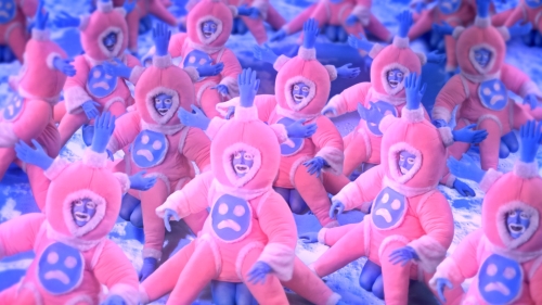 Rachel Maclean, Still from Germs, 2013, Digital Video, 3mins, Commission by Bold Yin for Channel 4 Random Acts
