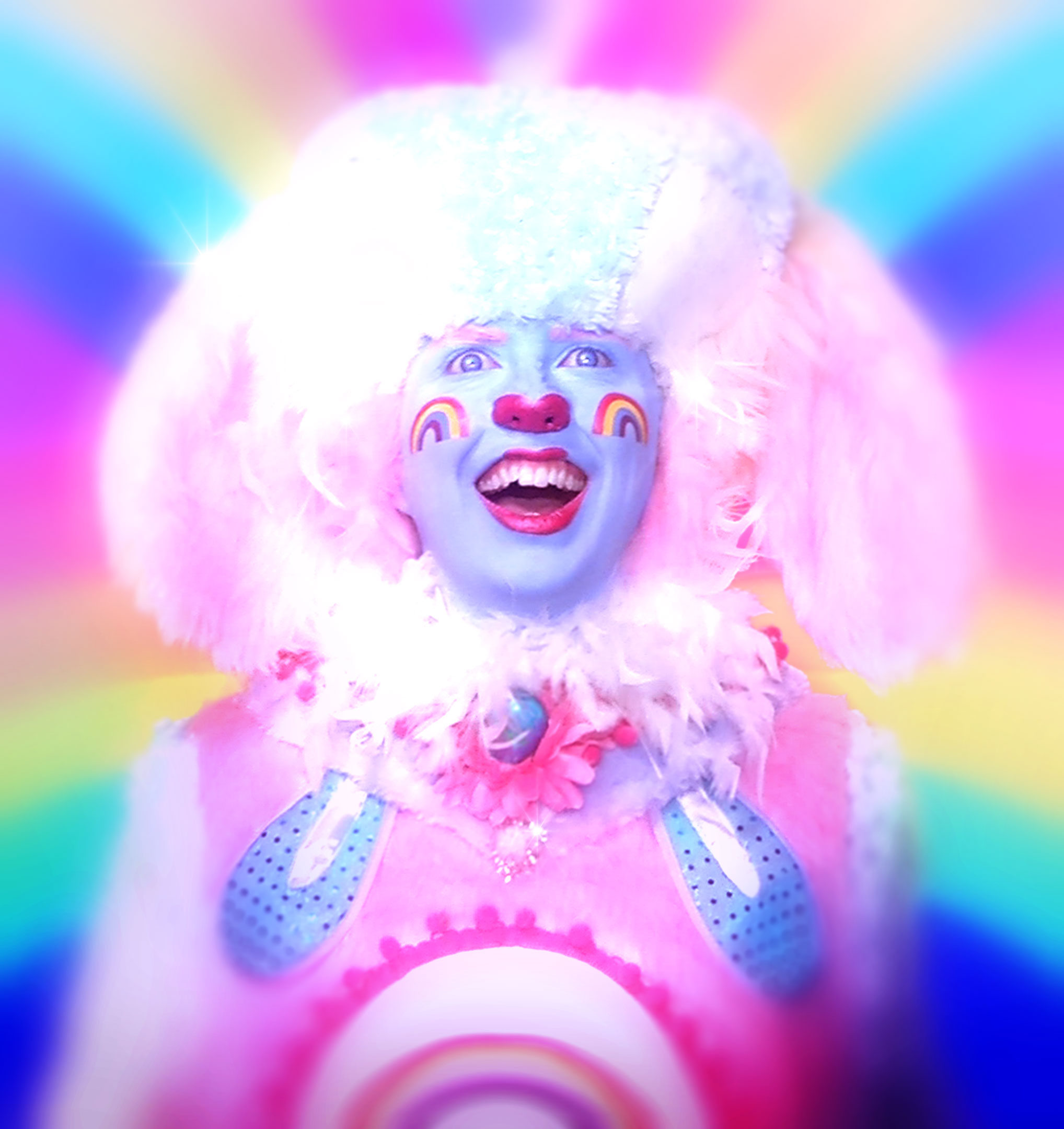Rachel Maclean, Still from Over The Rainbow, 2013, Digital Video, 45mins, Commissioned by The Banff Centre and Collective Gallery, Funded by Creative Scotland