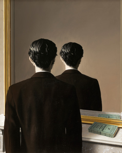 René Magritte. La reproduction interdite (Not to be Reproduced), 1937. Oil on canvas, 31 7/8 x 25 9/16 in. (81 x 65 cm). Museum Boijmans van Beuningen, Rotterdam. © Charly Herscovici - ADAGP – ARS, 2013. Photograph: Studio Tromp, Rotterdam.