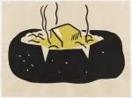 Roy Lichtenstein. Baked Potato, 1962. Ink and synthetic polymer paint on paper, 22 1/4 x 30 1/8 in (56.6 x 76.5 cm). The Museum of Modern Art, New York. Gift of Abby Aldrich Rockefeller (by exchange).