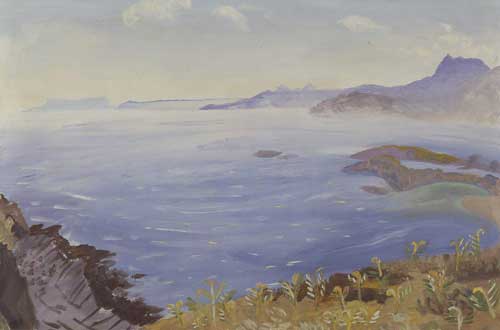 Winifred Nicholson, Sandaig, 1951. Oil on canvas, 61 x 91 cm © Trustees of Winifred Nicholson