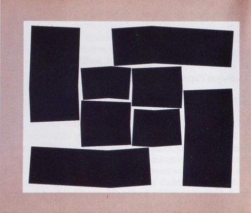 Helio Oiticica. <em>Metaesquema,</em> 1958. Gouache on cardboard, 55.5 x 64 cm.
