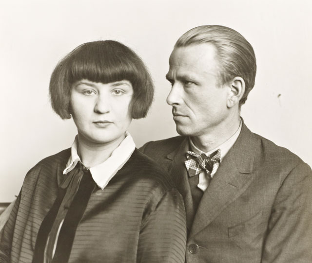 August Sander. The Painter Otto Dix and his Wife Martha 1925-6, printed 1991. Photograph, gelatin silver print on paper, 20.5 x 24.1 cm. © Die Photographische Sammlung/SK Stiftung Kultur - August Sander Archiv, Cologne; DACS, London, 2017.