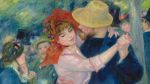 Pierre-Auguste Renoir, Dance at Bougival, 1883 (detail). Oil on canvas, 181.9 x 98.1 cm. © Museum of Fine Arts, Boston.