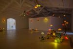 Mika Rottenberg, Vibrant Matter, installation view, Hauser & Wirth Menorca, 2025. Photo: Damian Griffiths. © Mika Rottenberg, courtesy the artist and Hauser & Wirth.