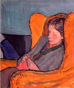 Vanessa Bell. <em>Virginia Woolf (née Stephen)</em>, 1912. Lent by the National Portrait Gallery, London. Purchased with help from The Art Fund, 1987. © National Portrait Gallery, London.