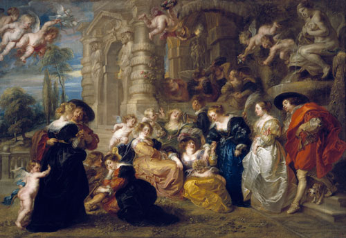 Peter Paul Rubens. Le Jardin de l’amour c1635. Oil on canvas. Madrid, Museo Nacional del Prado Photo © Madrid, Museo Nacional del Prado.