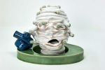 Holly Stevenson, Sticky Libido, 2025. Ceramic: glazed stoneware: Unique work from the series Sigmund Freud’s Ashtray.