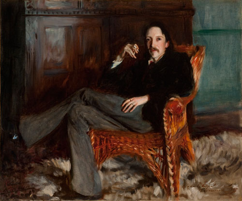 Robert Louis Stevenson by John Singer Sargent, 1887. Copyright: Courtesy of the Taft Museum of Art, Cincinnati, Ohio.