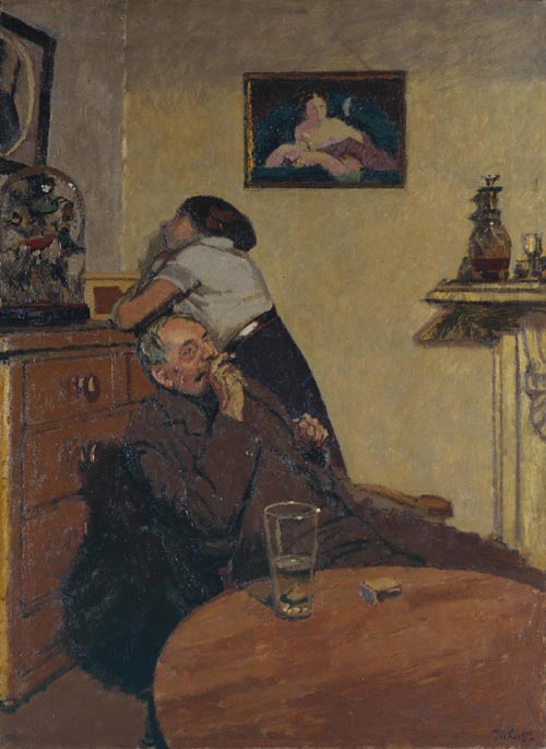 Walter Sickert (1860-1942). Ennui, c. 1914. Oil on canvas 152.4 x 112.4 cm. Tate. Presented by the Contemporary Art Society 1924. Copyright: Estate of Walter R Sickert. All rights Reserved DACS 2004