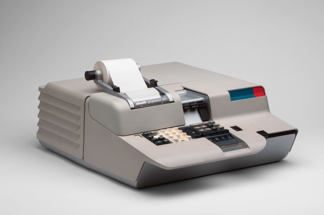 Mario Bellini. Programma 101 Electronic Desktop Computer. 1965. Die-cast aluminum casing. Manufactured by Ing. C. Olivetti & C. S.p.A., Ivrea, Italy. The Museum of Modern Art, New York. Gift of the manufacturer. © 2017 Mario Bellini.