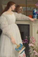 James McNeill Whistler, Symphony in White, No. 2: The Little White Girl, 1864. Tate.
