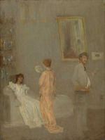 James McNeill Whistler, The Artist in His Studio. 1865-66. Art Institute of Chicago. Friends of American Art Collection.