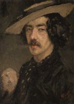 James McNeill Whistler, Whistler Smoking, 1856-60. Private Collection.