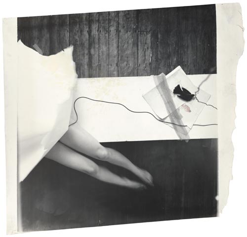 Francesca Woodman, Untitled, Providence, Rhode Island, 1978. Digital c-print 127.6 x 120.7 cms, 50.25 x 47.5 inches. Courtesy George and Betty Woodman and Victoria Miro, London