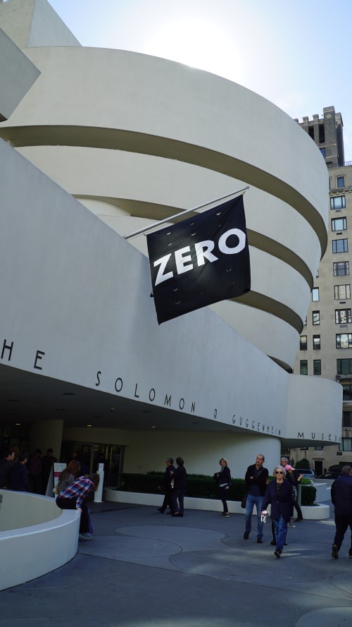Zero: Countdown to Tomorrow, 1950s-60s, Solomon R Guggenheim Museum, New York, 10 October 2014 – 7 January 2015. Photograph: Miguel Benavides.