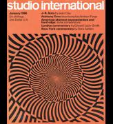 Studio International, January 1966, Volume 171 Number 873. Cover image: Based on Water from the Rock by Richard Anuszkiewicz.