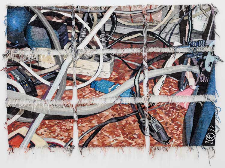 Ingrid Wiener, Dr Mülers Kabelfrühling (Dr Müller’s Cable Spring) 2008. Courtesy MAK – Museum für angewandte Kunst, Vienna.
Photo: kunst-documentation.com