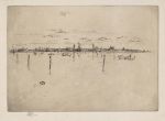 James Abbott McNeill Whistler. The Little Venice, 1879–80. Etching and drypoint, sheet: 7 3/8 × 10 9/16 in (18.7 × 26.8 cm). © Staatliche Museen zu Berlin, Museum of Prints and Drawings / Wolfram Büttner.