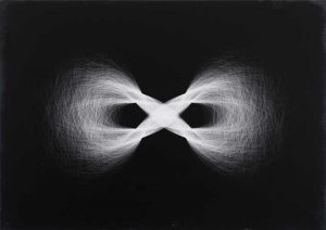 John Maeda. AI Infinity, 1993. Glossy C-type print mounted on board and ERC-721 token, 30 x 42 cm (11 3/4 x 16 1/2 in). Courtesy Gazelli Art House and certified by Verisart. Copyright of the artist.