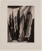 Samuel Margolies. Man’s Canyon, 1936. Etching and aquatint on cream laid paper, 40.5 x 32.9 cm. Terra Foundation for American Art. © Estate of the artist.