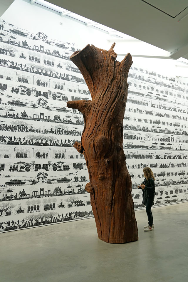 Ai Weiwei: 2016 Roots and Branches. Installation view, Lisson Gallery, New York City. Photograph: Miguel Benavides.