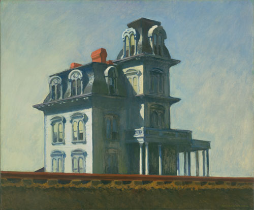 Edward Hopper. House by the Railroad, 1925. Oil on canvas. 61 x 73.7 cm. The Museum of Modern Art, New York. Given anonymously. Digital Image © The Museum of Modern Art, New York, Digital Imaging Studio.
