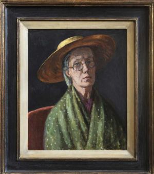 Vanessa Bell, Self-Portrait, c1958. Oil on canvas, 45 x 37 cm. Charleston Trust. © Estate of Vanessa Bell. All rights reserved, DACS 2024. Photo: Charleston Trust.