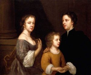 Mary Beale. Self Portrait of Mary Beale with Her Husband and Son, late 1650s. Museum of the Home.