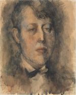 Pavel Tchelitchew, Jane Heap, c1923–30. Watercolour on paper, 21 13/16 x 17 7/16 in (55.4 x 44.3 cm). National Portrait Gallery, Smithsonian Institution, Washington, D.C.