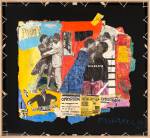 Maurice Burns. Harlem, 1998-2001. Collage, 56 7/8 x 62 1/2 x 2 1/2 in. Image courtesy the artist and Gerald Peters Contemporary.