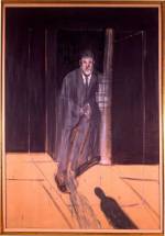 <i>Portrait of Lucian Freud</i>, 1951. Oil on canvas, 198 x 137 cm. The 
        Whitworth Art Gallery, The University of Manchester © The Estate 
        of Francis Bacon / DACS, London, 2005