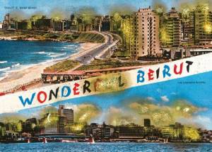Joana Hadjithomas and Khalil Joreige. <em>Postcard of war #1/18</em>. From <em>Wonder Beirut: The Story of a Pyromaniac Photographer,</em>1998-2006. Courtesy of the artists.