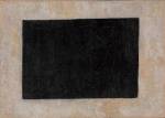 Kazimir Malevich. Black Quadrilateral (no date). Oil on canvas, 17 x 24 cm. Greek State Museum of Contemporary Art - Costakis Collection, Thessaloniki.