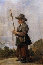 David Teniers the Younger, A Peasant, 1640s. Oil on copper, 8.5 x 6.6 cm. Dulwich Picture Gallery, London.